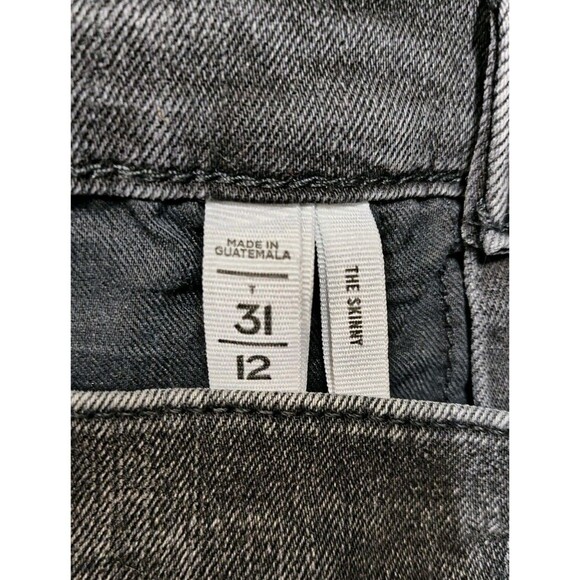 LOFT Made and Loved Women's The Skinny Jeans Size 12/31 Black - Picture 8 of 8